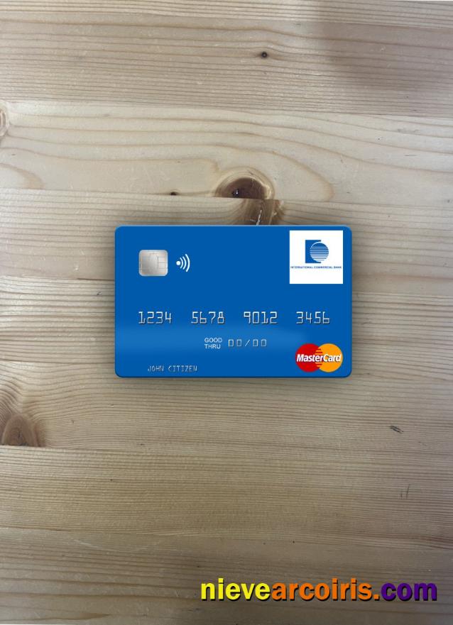 Senegal The International Commercial Bank mastercard photolook